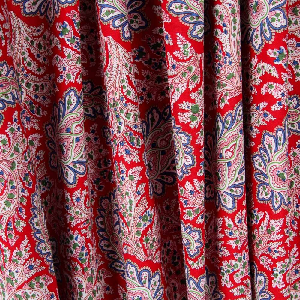 Popelín Peasly Rojo - Ribes y Casals