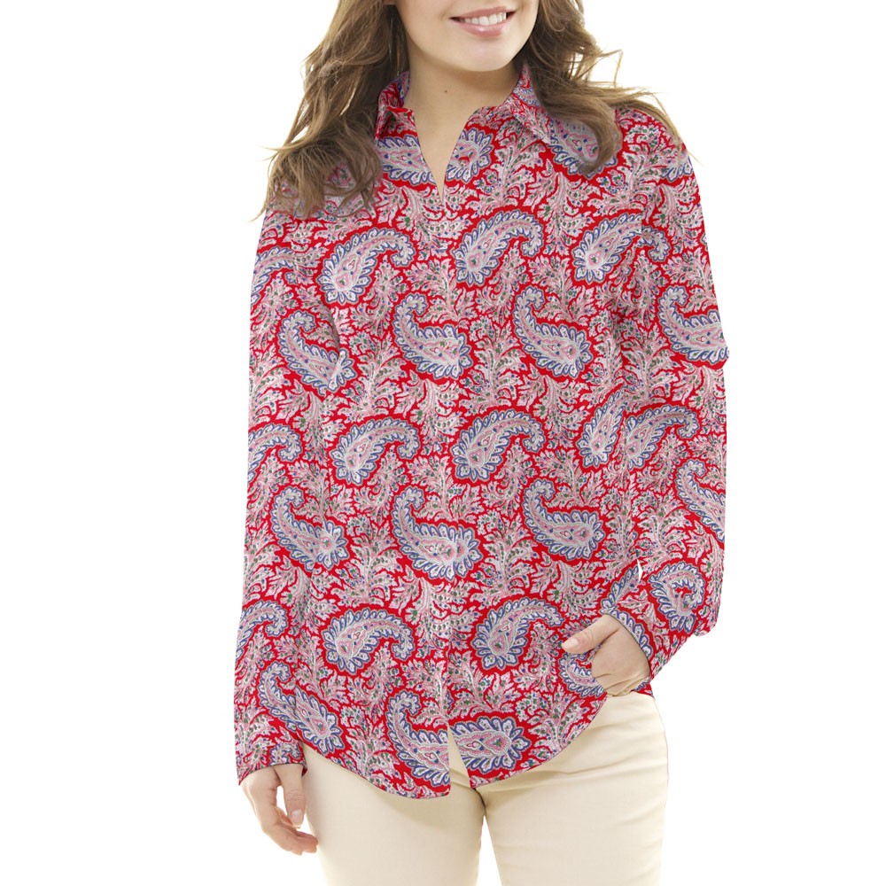 Popelín Peasly Rojo - Ribes y Casals