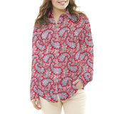 Popelín Peasly Rojo - Ribes y Casals