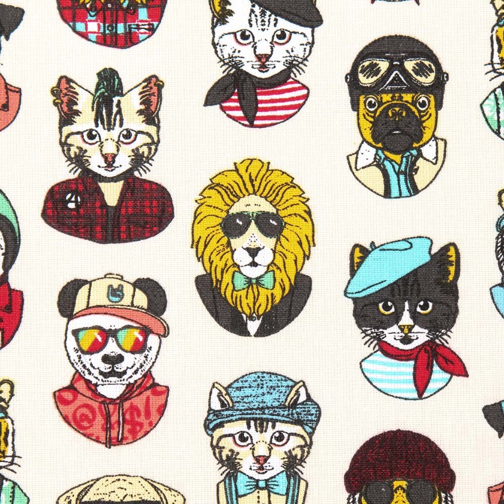 Popelín Personality Animals - Ribes y Casals