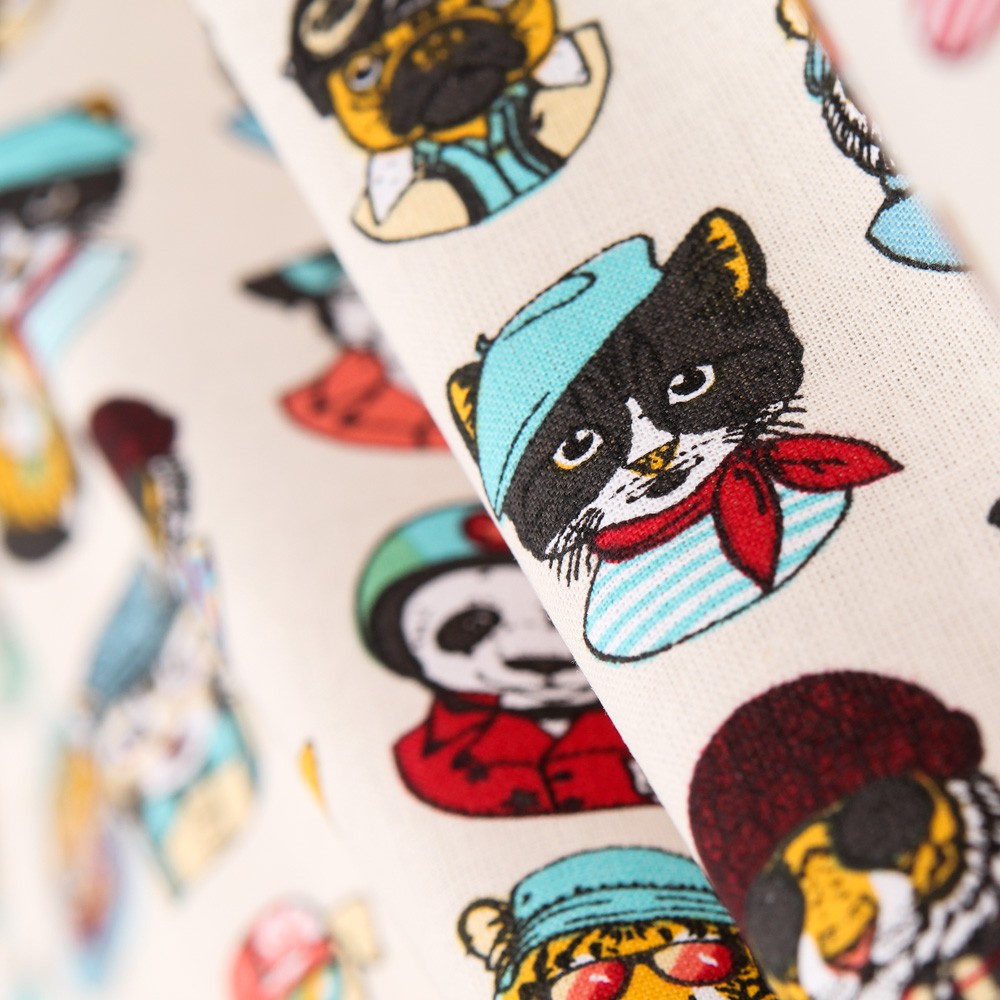 Popelín Personality Animals - Ribes y Casals