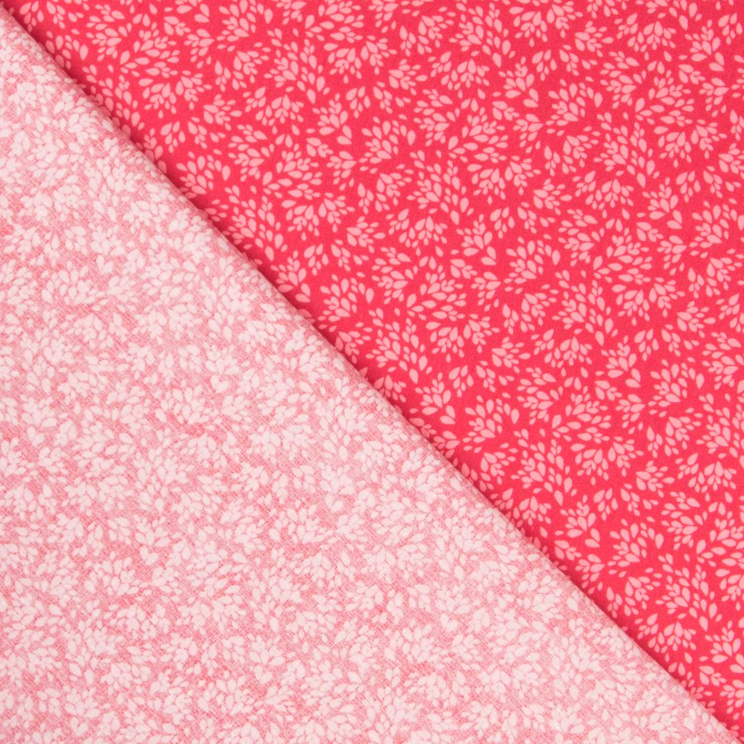 Popelín Pétalos Coral - Ribes y Casals