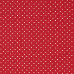 Popelín Petit Dots Roja - Ribes y Casals