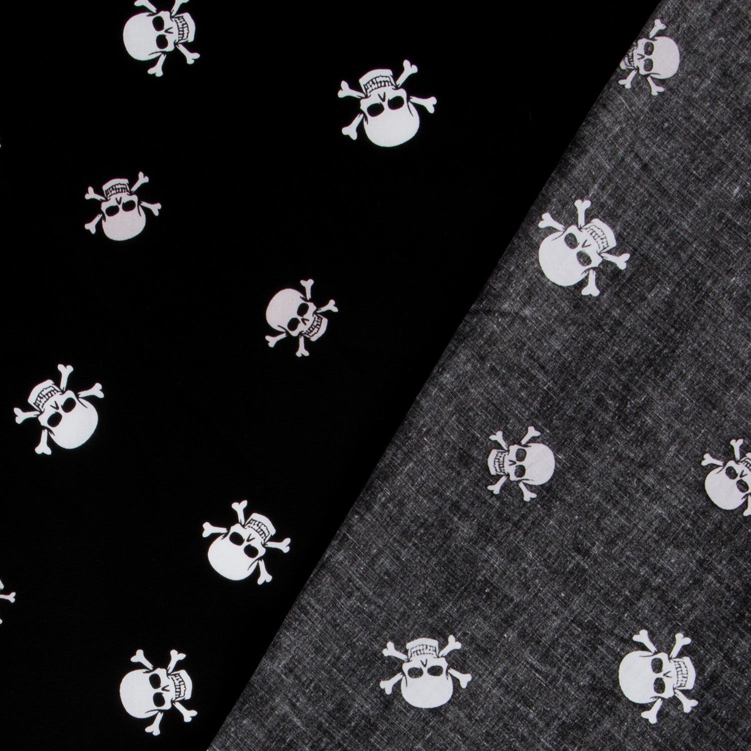 Popelín Piratas Negro - Ribes y Casals