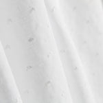 Popelín Plumeti Algodón Blanco - Ribes y Casals