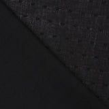 Popelín Plumeti Negro - Ribes y Casals