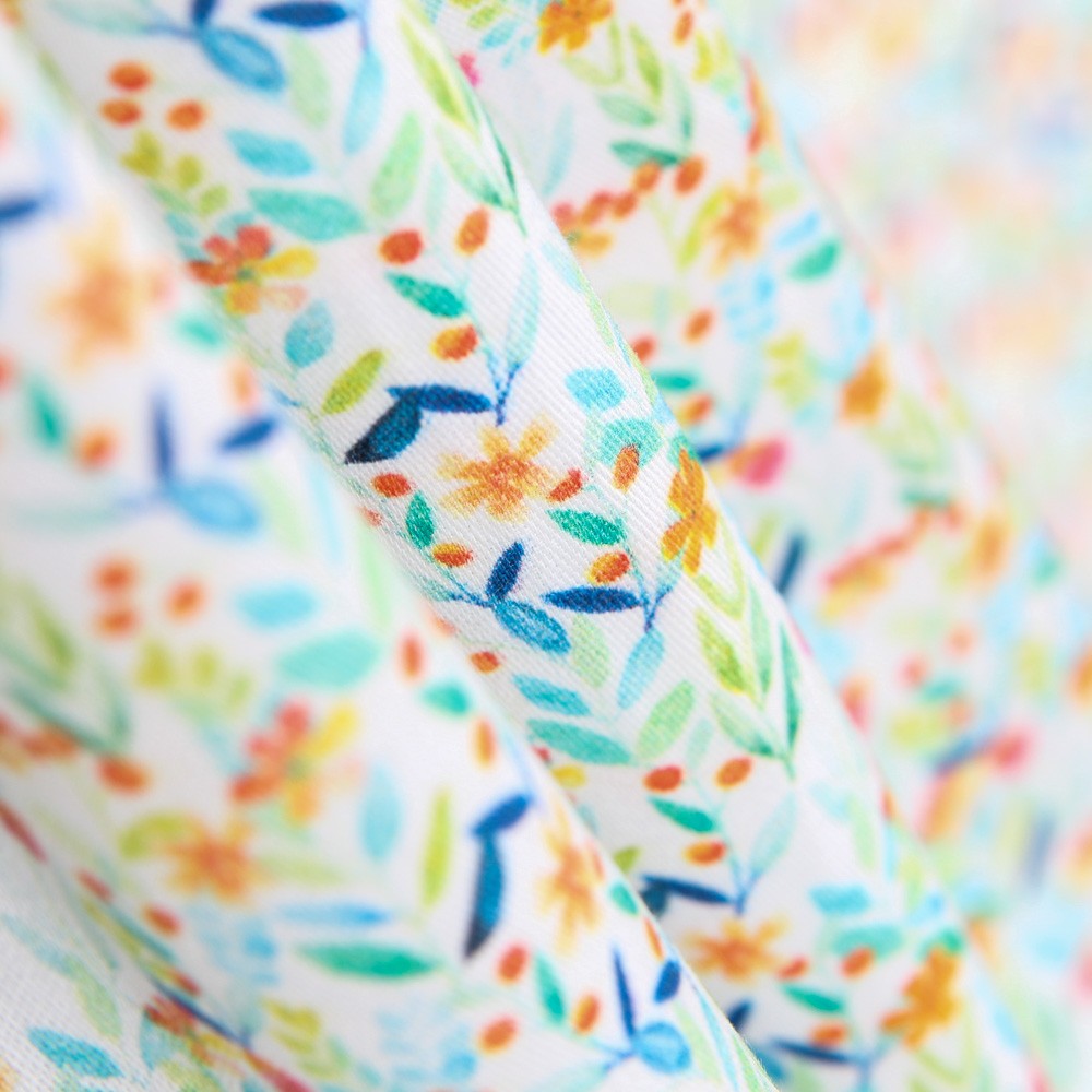 Popelín Pradera Azul - Ribes y Casals