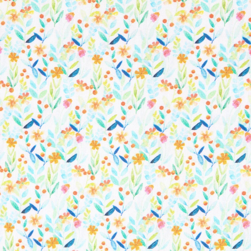 Popelín Pradera Azul - Ribes y Casals