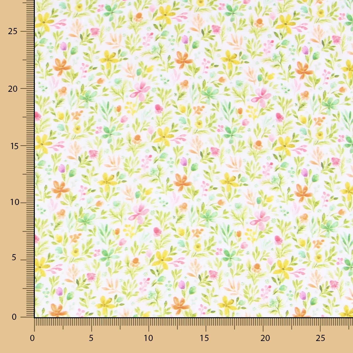 Popelín Pradera Verde - Ribes y Casals