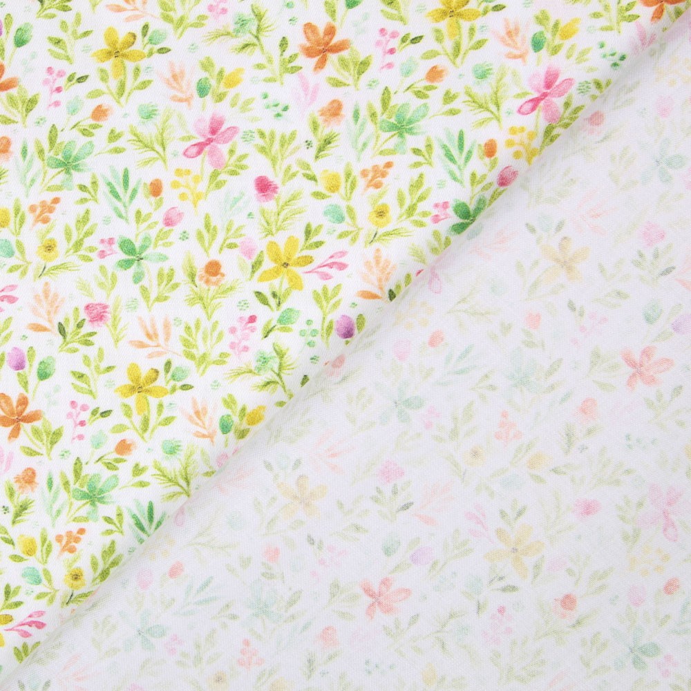 Popelín Pradera Verde - Ribes y Casals