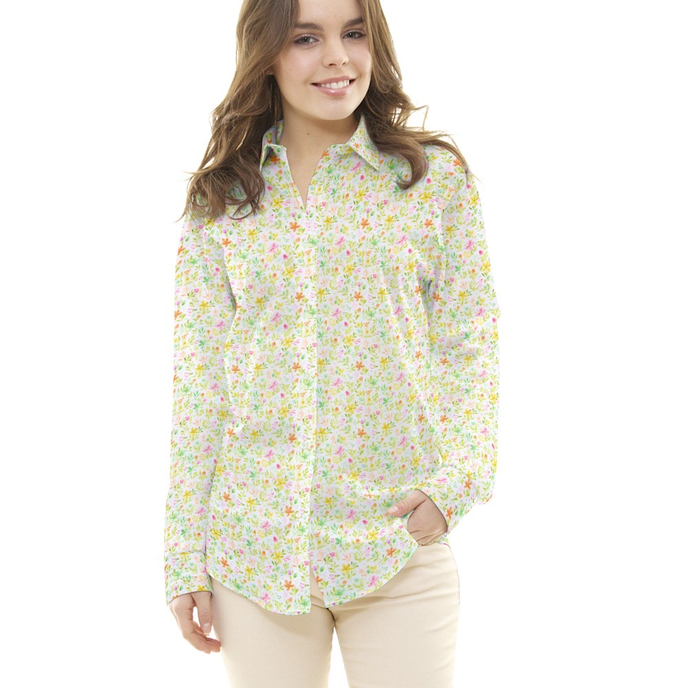 Popelín Pradera Verde - Ribes y Casals