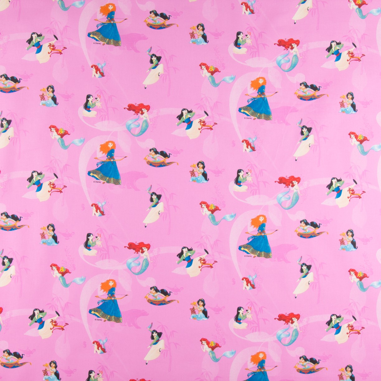 Popelín Princesas Rosa - Ribes y Casals