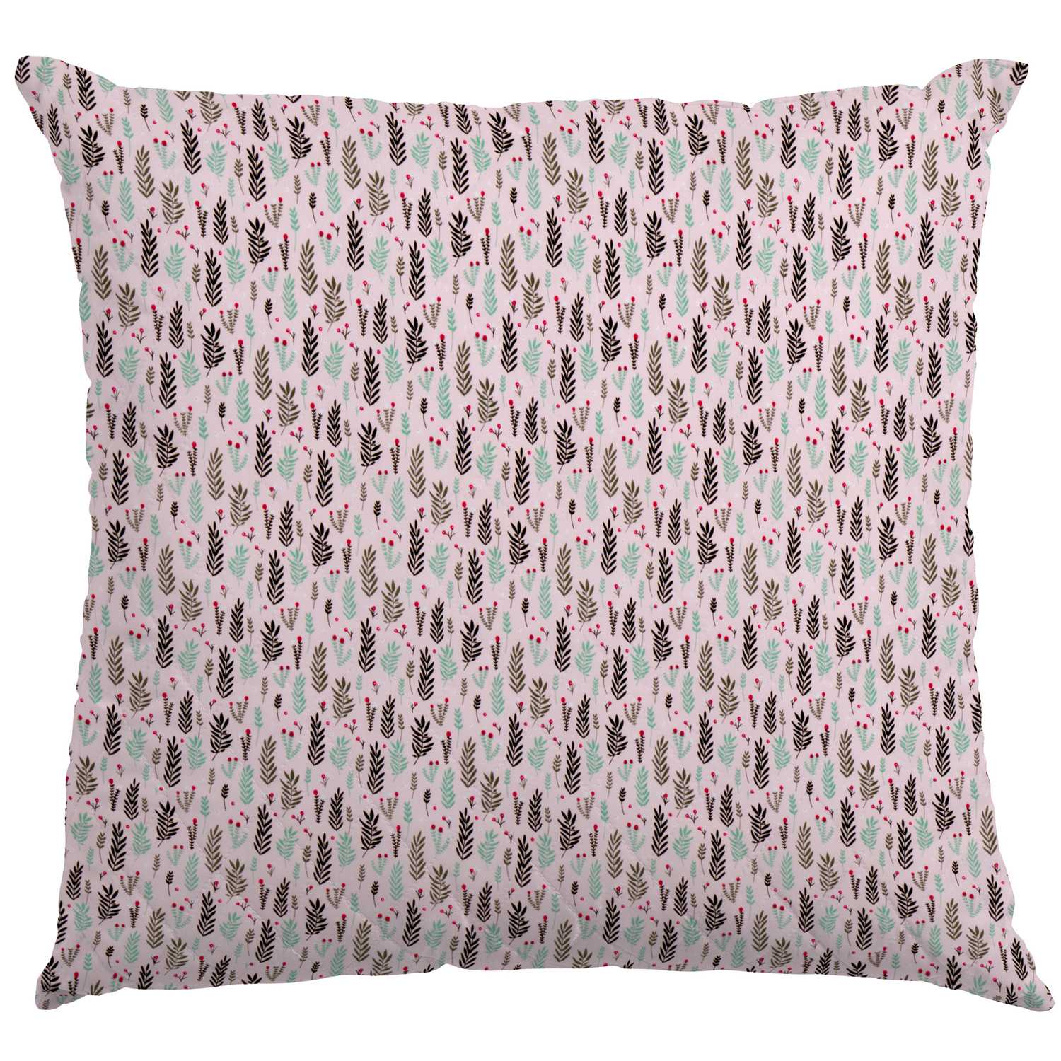 Popelín Ramas Rosa - Ribes y Casals