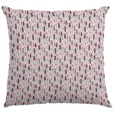 Popelín Ramas Rosa - Ribes y Casals