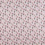 Popelín Ramas Rosa - Ribes y Casals