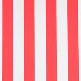 Popelín Rayas Blanca Roja - Ribes y Casals