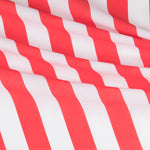 Popelín Rayas Blanca Roja - Ribes y Casals