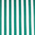 Popelín Rayas Blanca Verde - Ribes y Casals