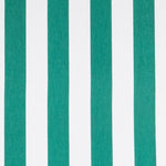 Popelín Rayas Blanca Verde - Ribes y Casals