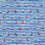 Popelín Regatas Azul - Ribes y Casals