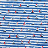 Popelín Regatas Azul - Ribes y Casals