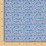 Popelín Regatas Azul - Ribes y Casals