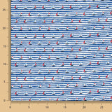 Popelín Regatas Azul - Ribes y Casals