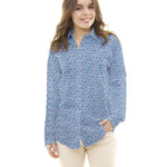 Popelín Regatas Azul - Ribes y Casals