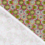 Popelín Ruedas Fucsia - Ribes y Casals