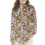 Popelín Ruedas Fucsia - Ribes y Casals