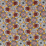 Popelín Ruedas Ocre - Ribes y Casals