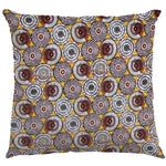 Popelín Ruedas Ocre - Ribes y Casals