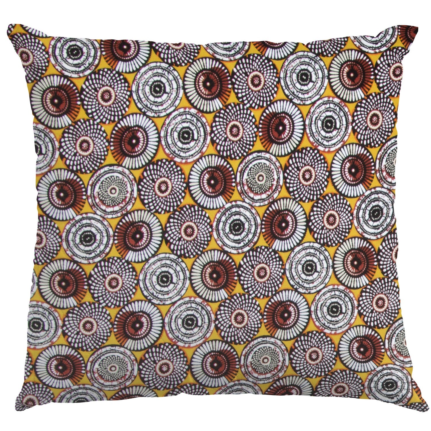 Popelín Ruedas Ocre - Ribes y Casals