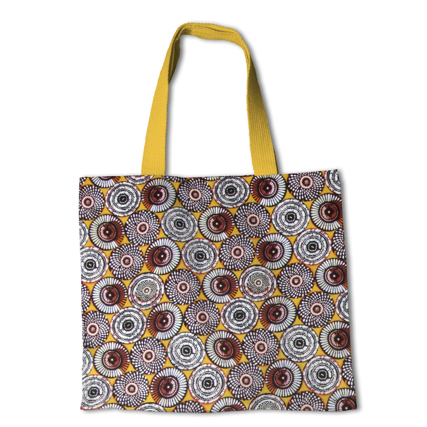 Popelín Ruedas Ocre - Ribes y Casals