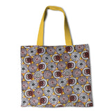 Popelín Ruedas Ocre - Ribes y Casals