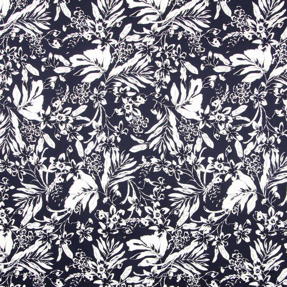 Popelín Spandex Floral - Ribes y Casals