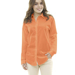 Popelín Spandex Mandarina - Ribes y Casals