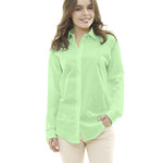 Popelín Spandex Menta - Ribes y Casals