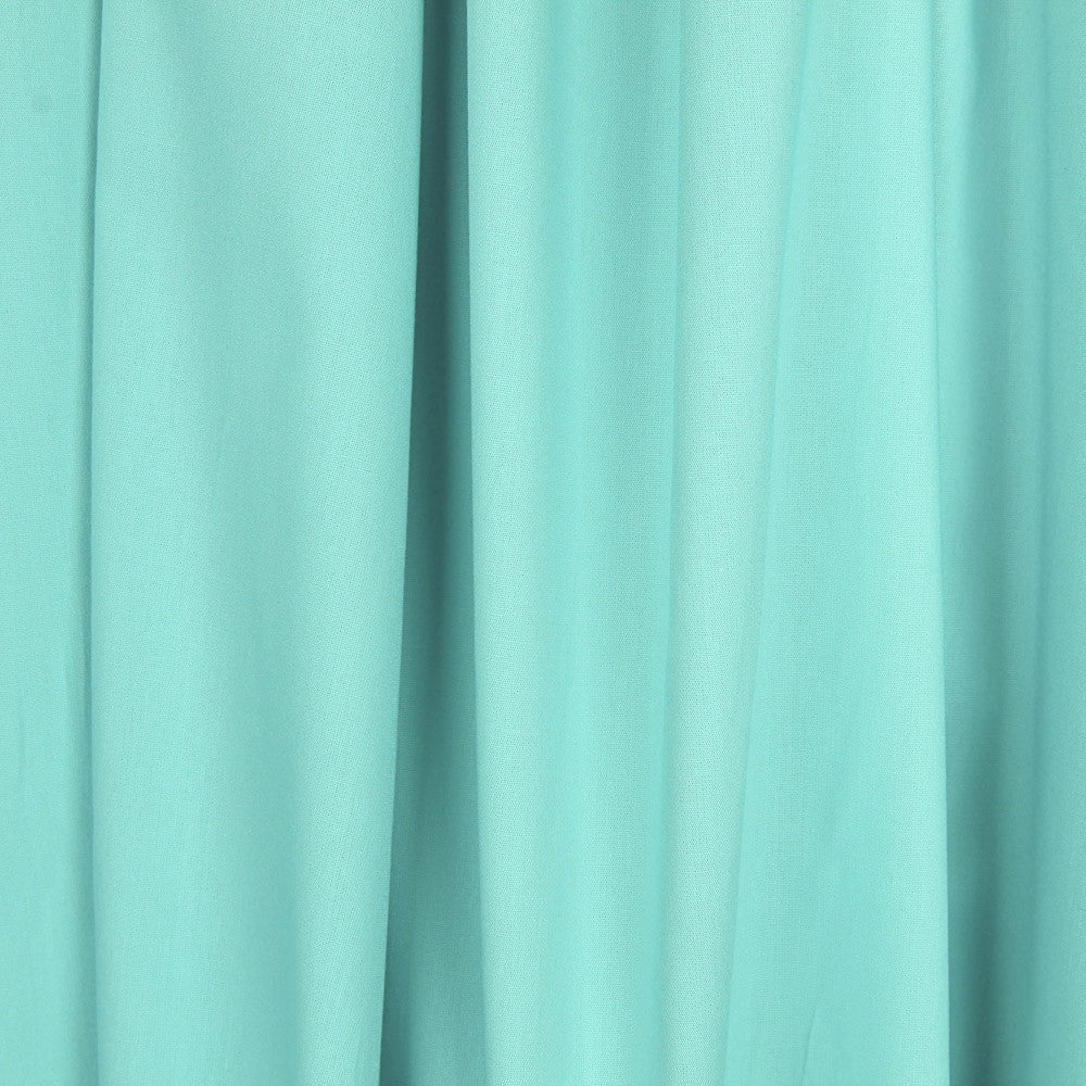 Popelín Spandex Turquesa Claro - Ribes y Casals