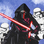 Popelín Star Wars Azul - Ribes y Casals