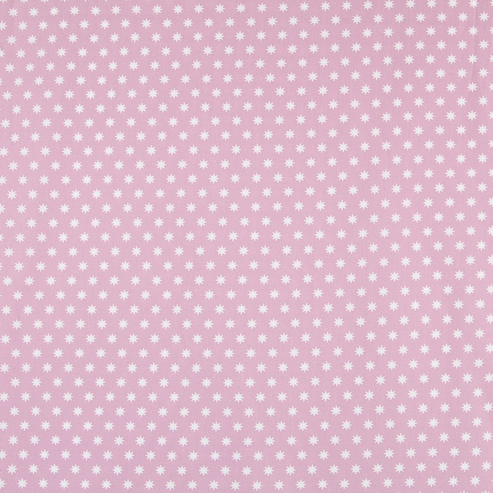 Popelín Stars Fondo Rosa - Ribes y Casals
