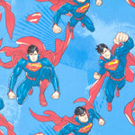 Popelín Superman Azul - Ribes y Casals