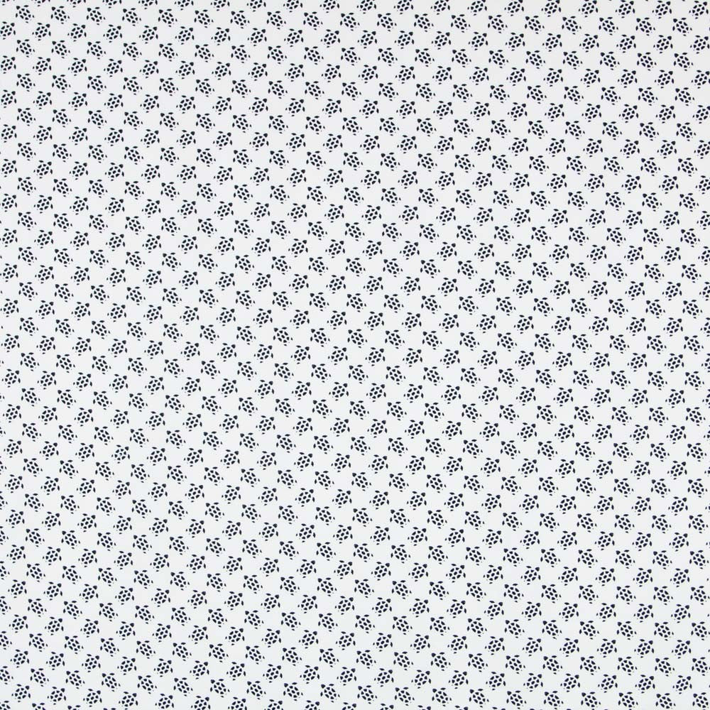 Popelín Tortugas Blanca - Ribes y Casals