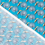 Popelín Tucán Azul - Ribes y Casals