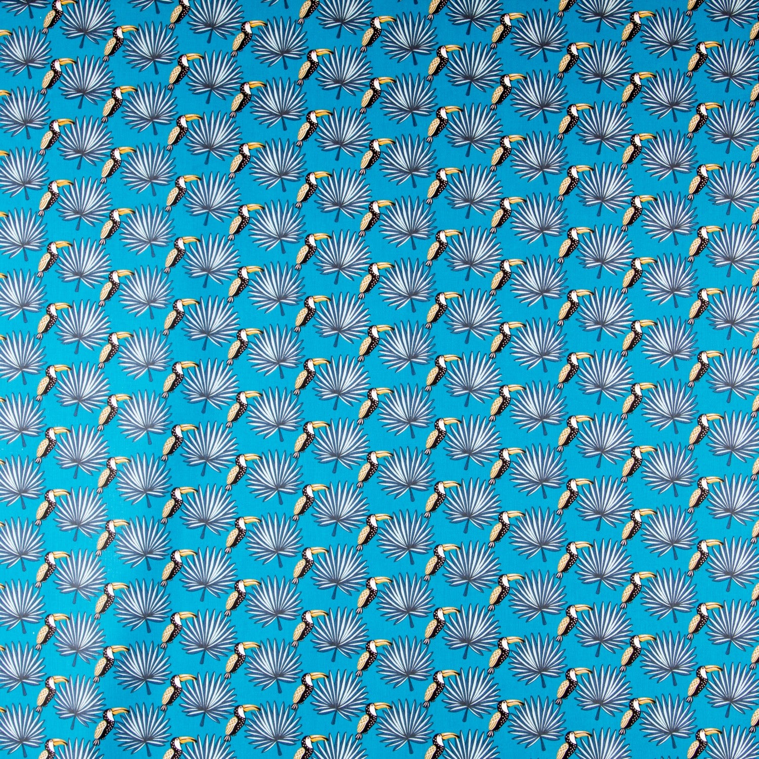 Popelín Tucán Azul - Ribes y Casals