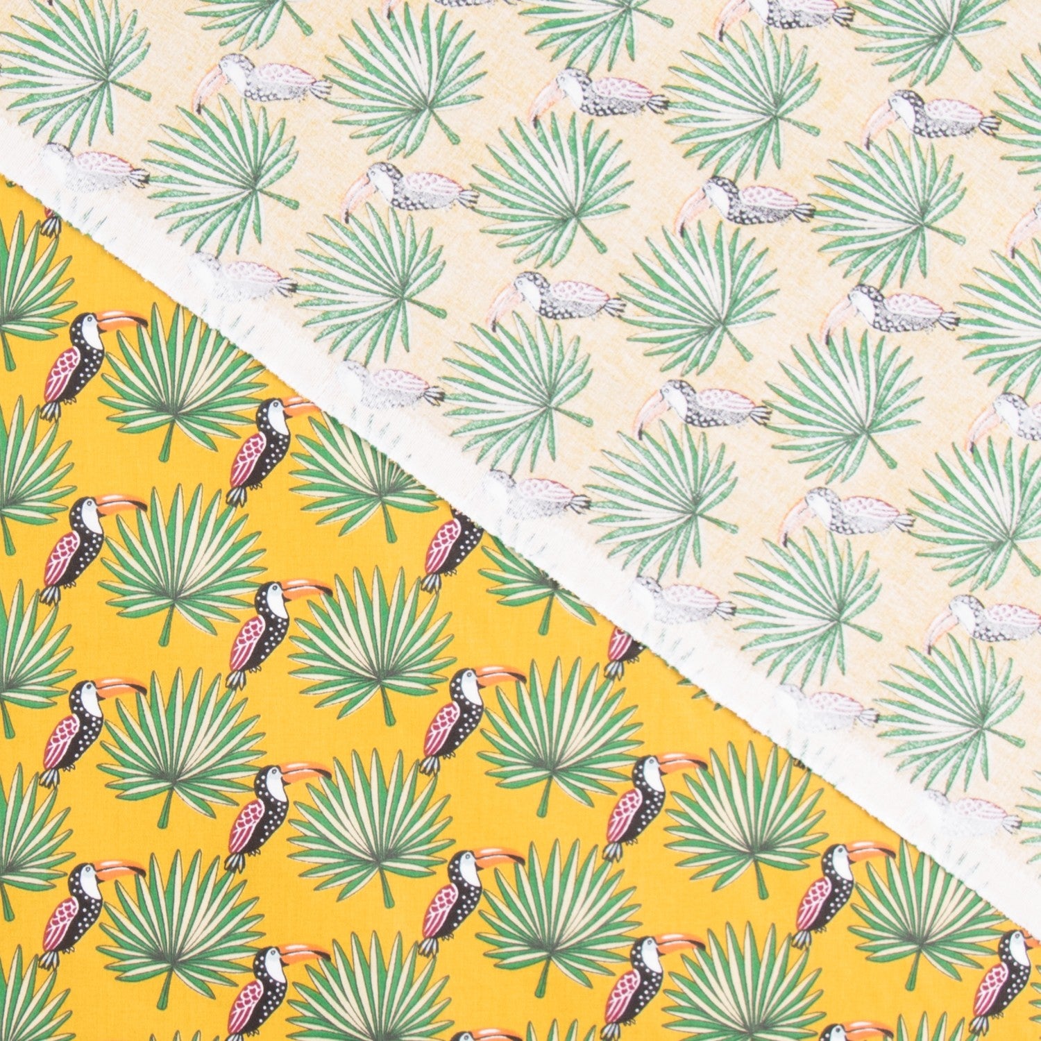 Popelín Tucán Ocre - Ribes y Casals