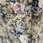Popelín Vintage Floral Azul - Ribes y Casals