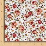 Popelín Vintage Floral Fucsia - Ribes y Casals