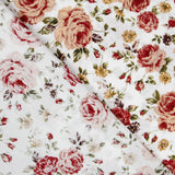Popelín Vintage Floral Fucsia - Ribes y Casals