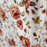 Popelín Vintage Floral Fucsia - Ribes y Casals